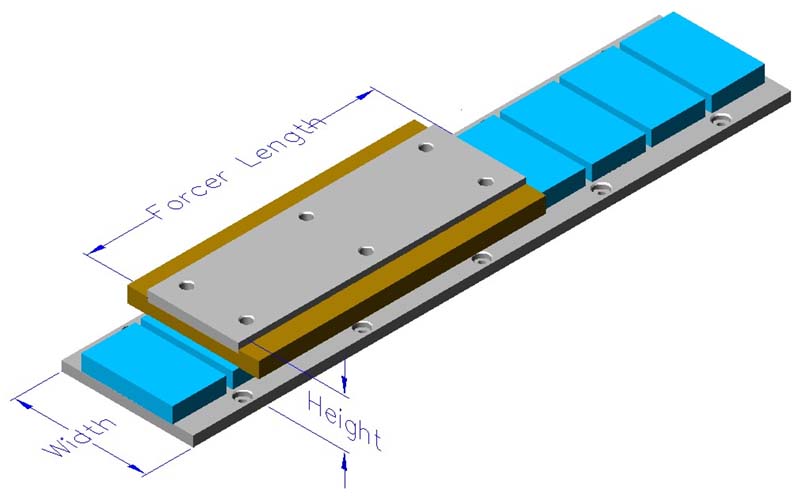 Linear Motors Flat беспазовый