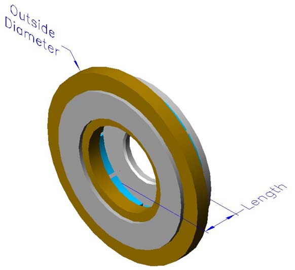 Frameless slotless iron core brushless motors, axial